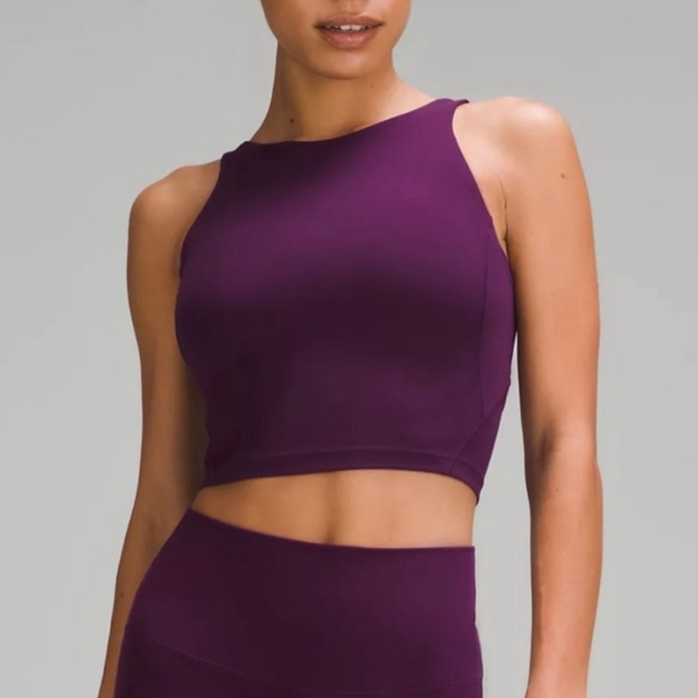lululemon NWT Align High Neck Tank in Purple Magenta | size 4